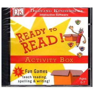 DK: Ready To Read! Activity Box (Ages 6-7) (CD, 2005) Win/Mac -NEW in Jewel Case